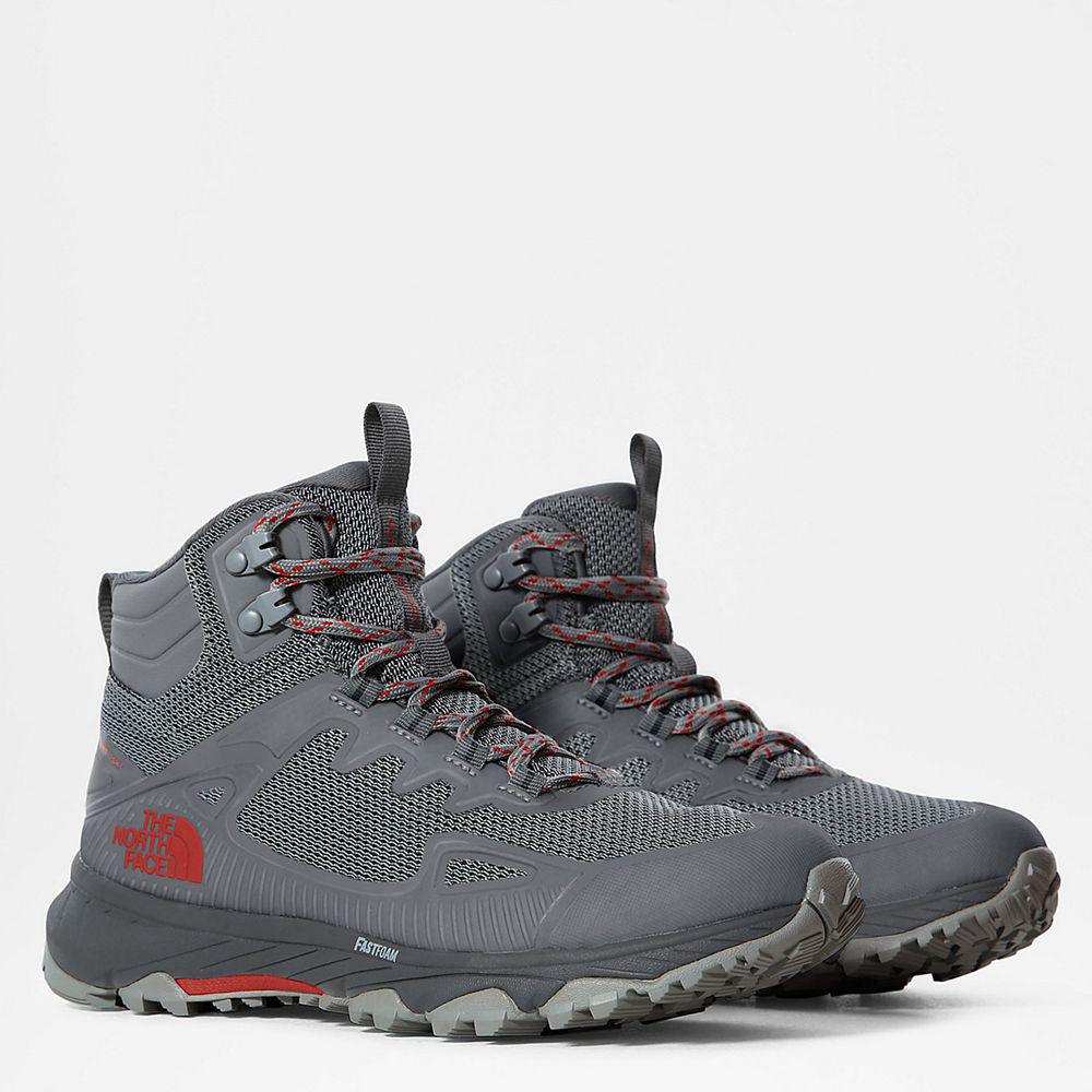 The North Face Ultra Fastpack Iv Futurelight™ Mid Γυναικεια Μποτάκια Πεζοπορίας - Γκρι / Κοκκινα (FB